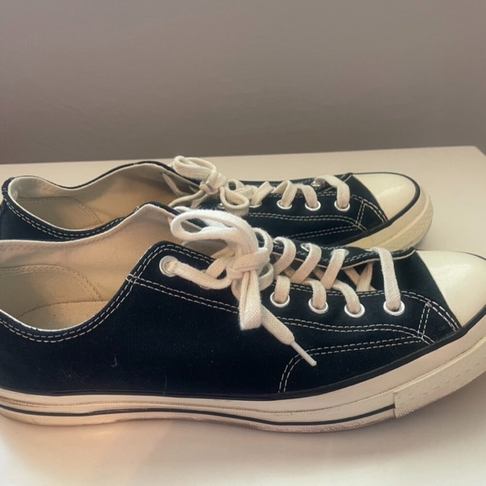 Converse Chuck 70s Allstar Low Mens Size 11 US Black Sneakers